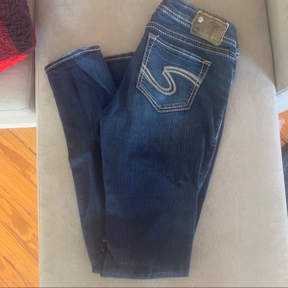 Silver Jeans Denim - Silver skinny jeans